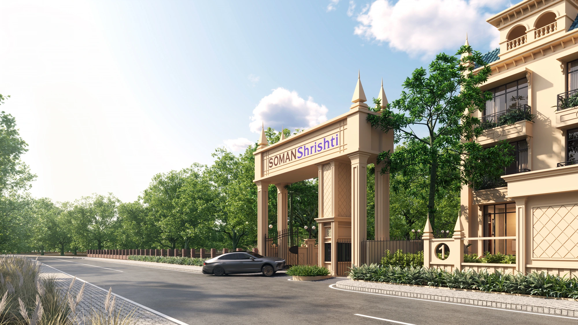 Soman Shrishti grand residence in Ambernath
