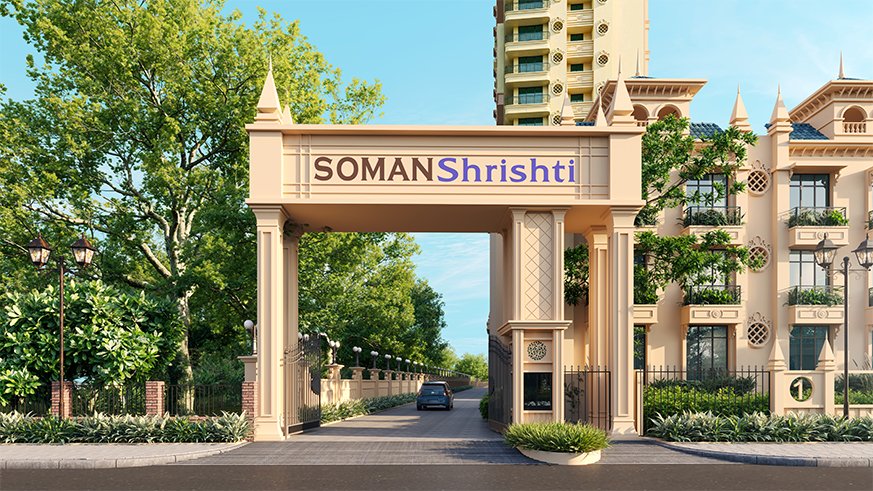 Soman Shrishti gate view