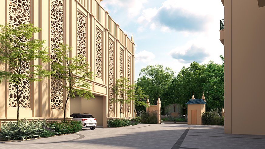 Soman Shrishti villa entry