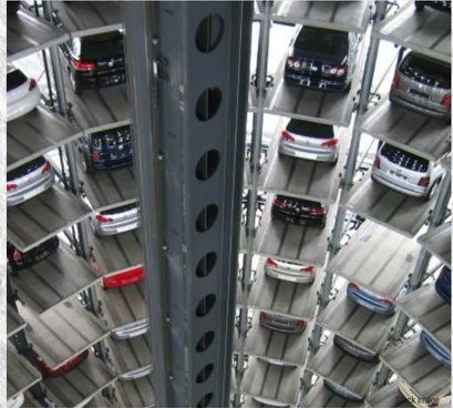 Puzzle parking tower