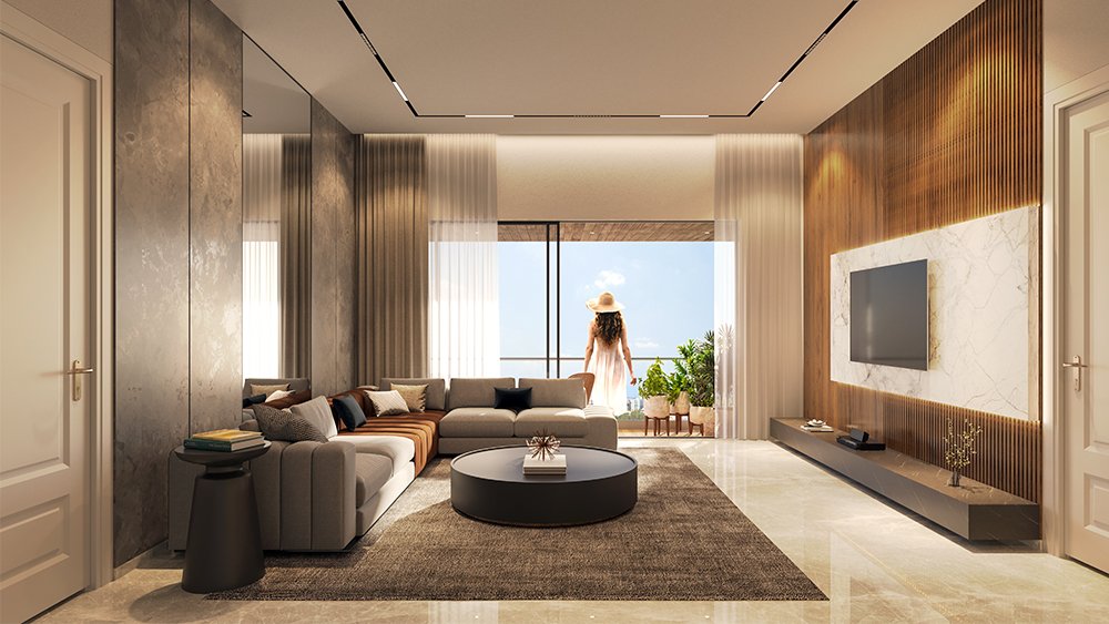Apartment floor plan placeholder